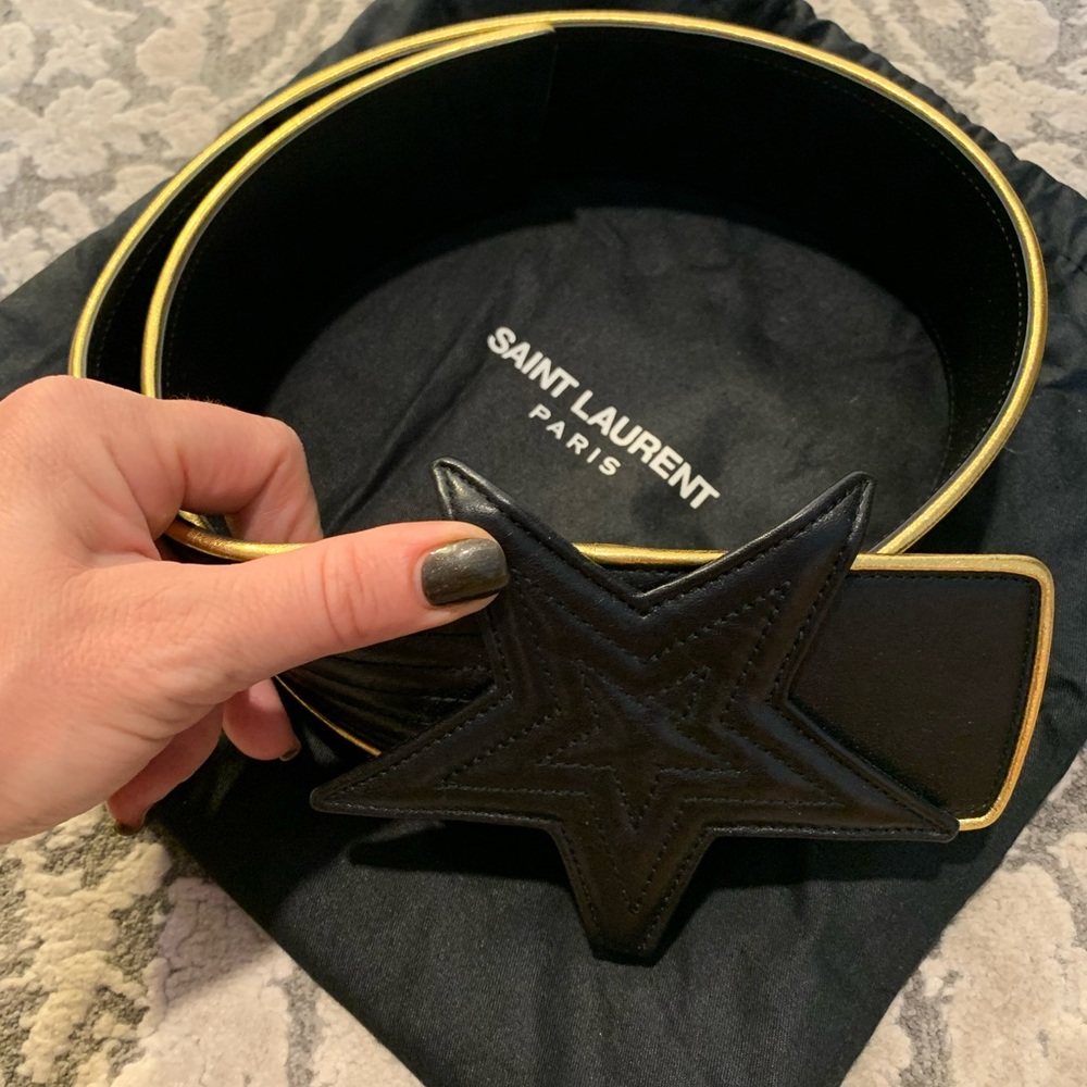 💯 authentic YSL belt.